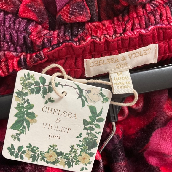 CHELSEA AND VIOLET 2 PIECE SKIRT SET.    NWT GIRLS SIZE MEDIUM - Picture 8 of 8